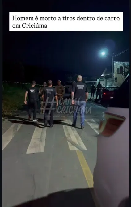 Um homem, cerca de 45 anos, foi executado a tiros por volta das 23h desta quinta-feira (29) 