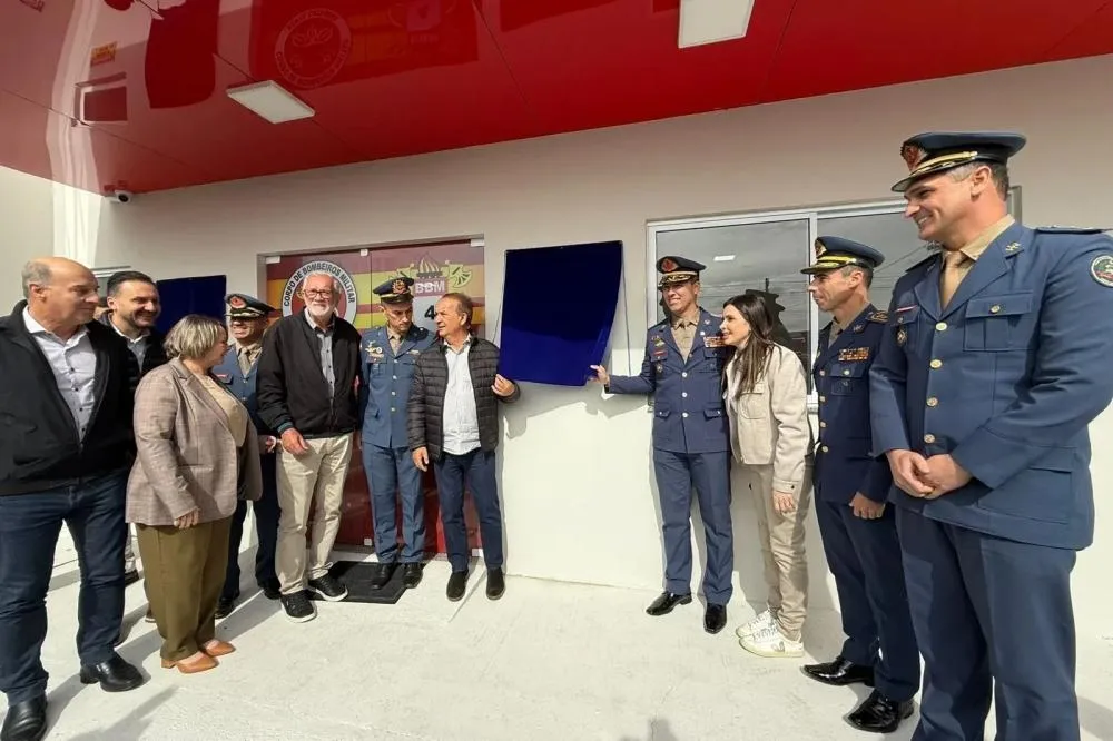 Quartel do Corpo de Bombeiros é inaugurado em Cocal do Sul