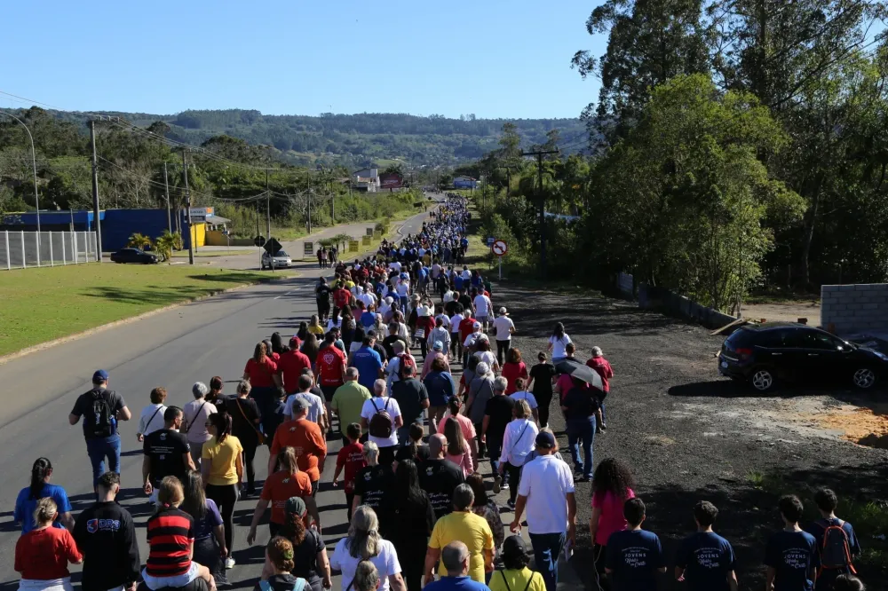 Diocese de Criciúma realiza tradicional Caminhada Vocacional