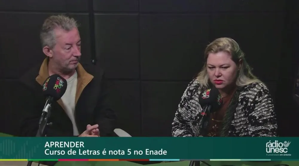 Curso de Letras é nota 5 no Enade - Unesc
