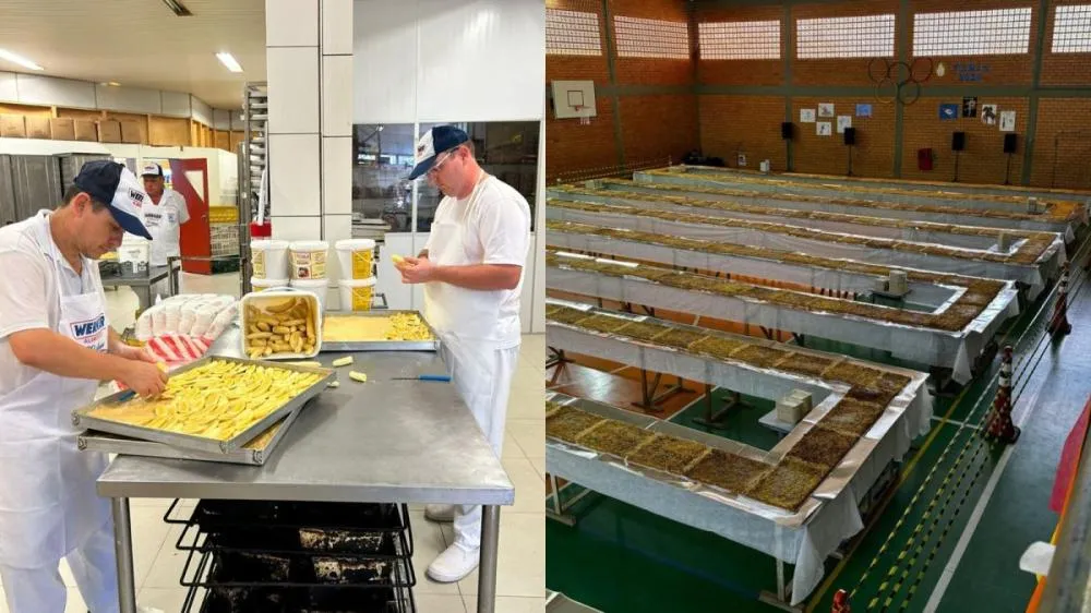 Cuca Gigante: Vila Itoupava tem a maior cuca do Brasil com 201 metros